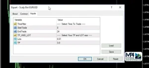 Scalp Bot EURUSD EA MT4 Result 2