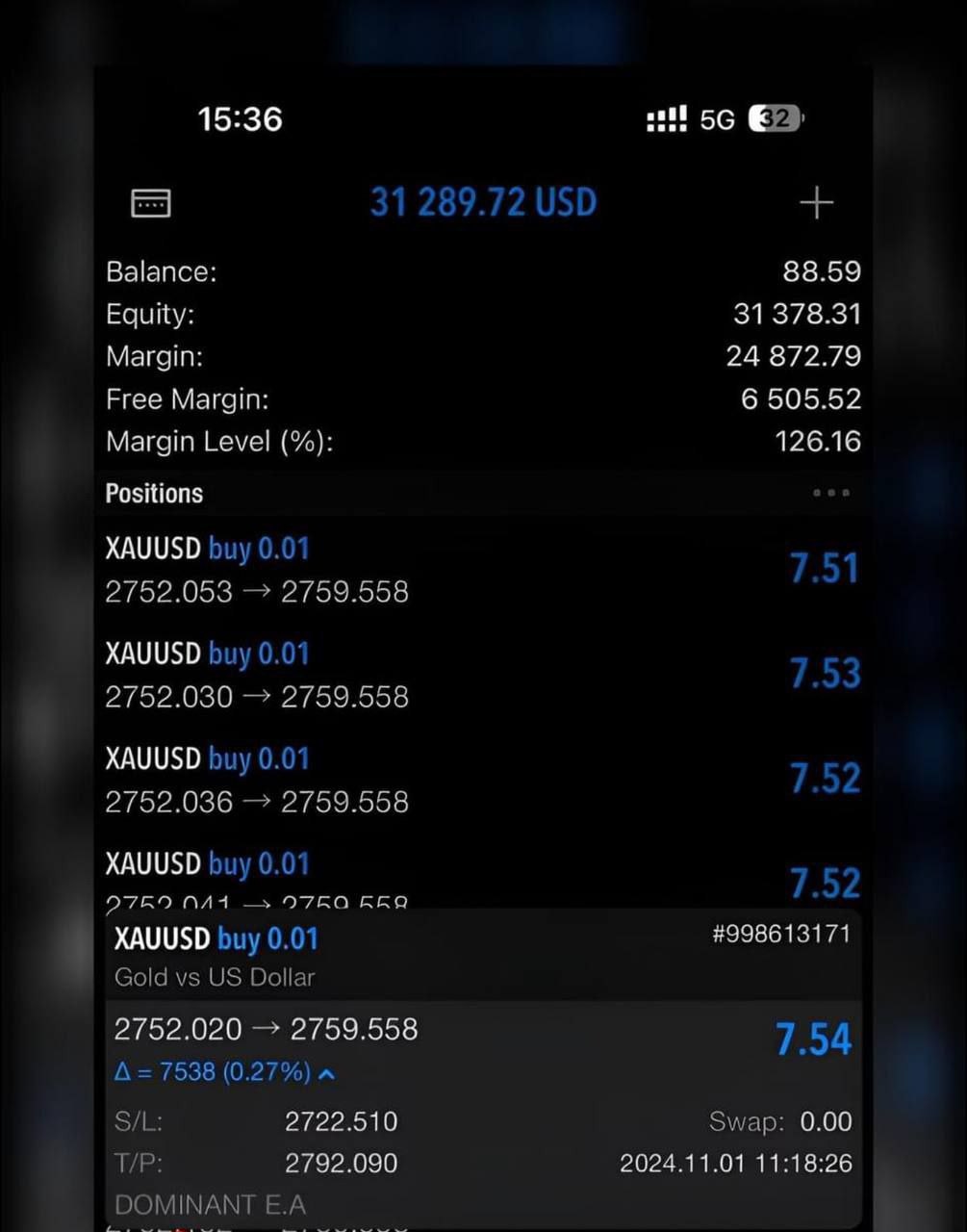 Dominant EA Pro MT5 v3.0 – Advanced AI-Based Forex Trading Solution - Free Download - Image 4