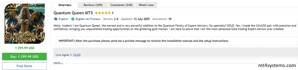 Quantum Queen MT5