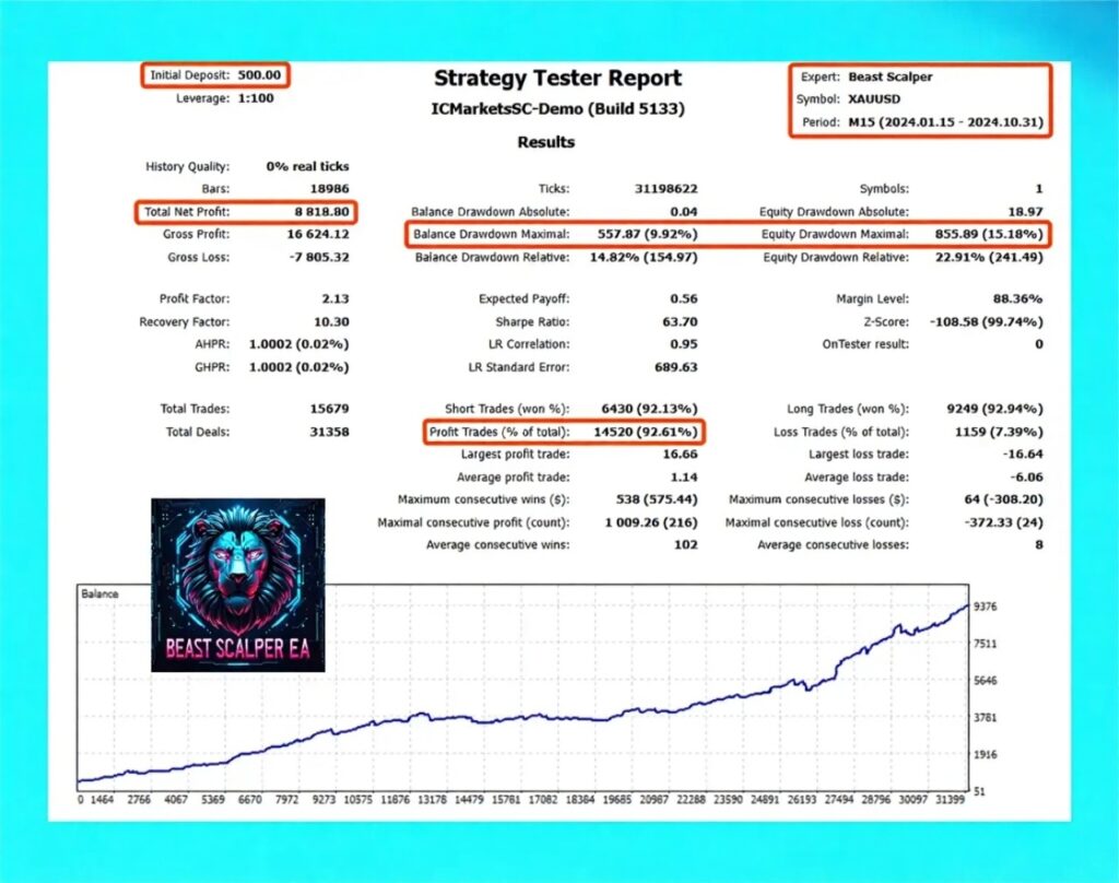 Beast Scalper EA MT5 Reviews
