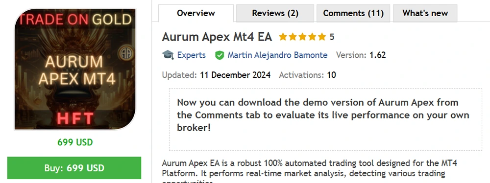 Aurum Apex Mt4