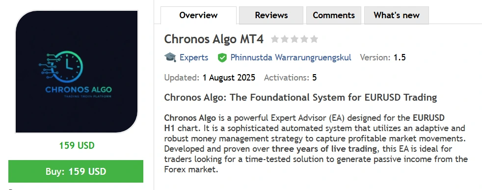 Chronos Algo MT4