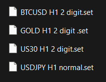 Sharp AI EA MT4 SetFiles
